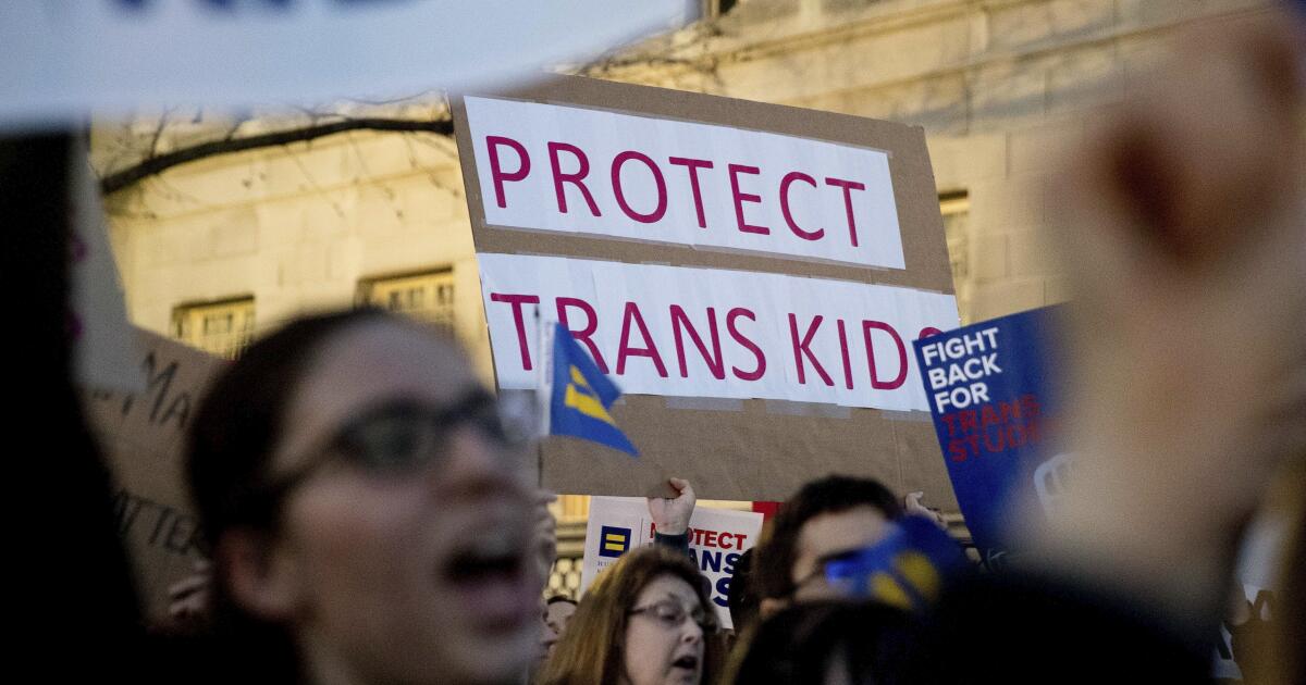 9th Circuit blocks law to prevent 'forced outing' of trans students