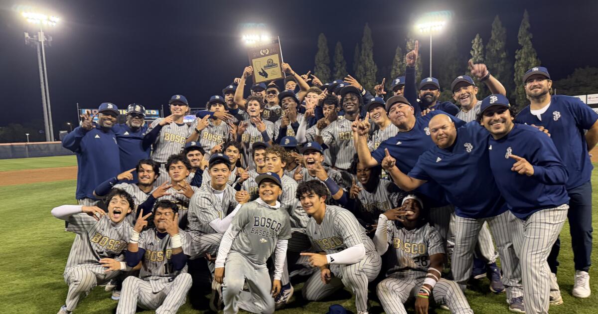 The Times' final top 25 high school baseball rankings 2026