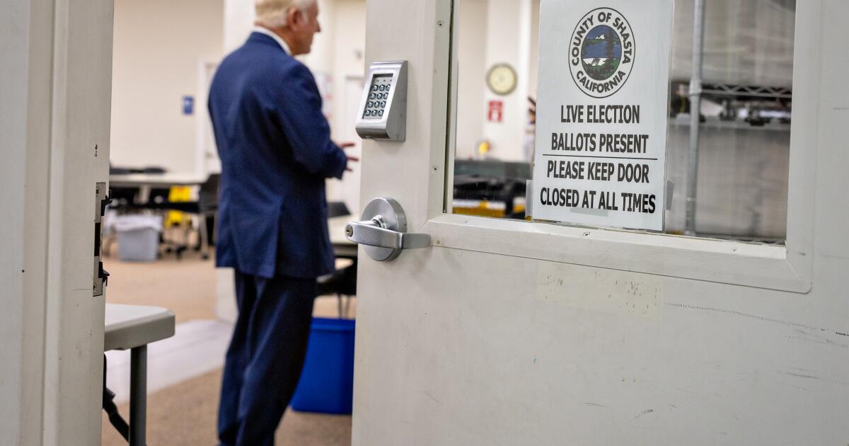 California sues Shasta County — as expected — after voters approve measure to eliminate most mail-in voting