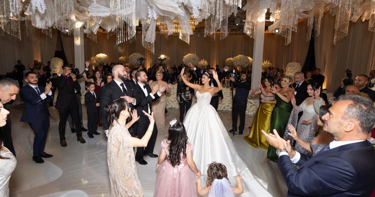 Inside L.A.'s Armenian banquet halls, where the caviar flows and the party never stops