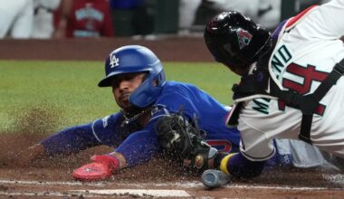 Emmet Sheehan's strong start goes to waste in Dodgers' loss