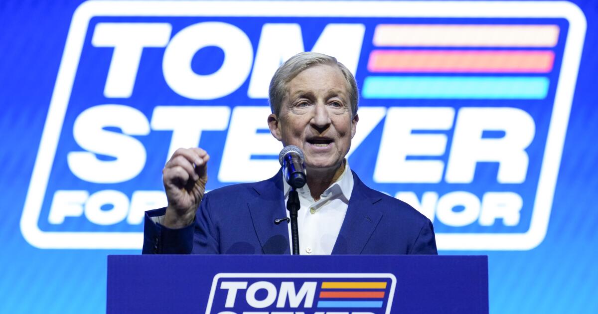 Why Tom Steyer's $216-million California gubernatorial bid failed