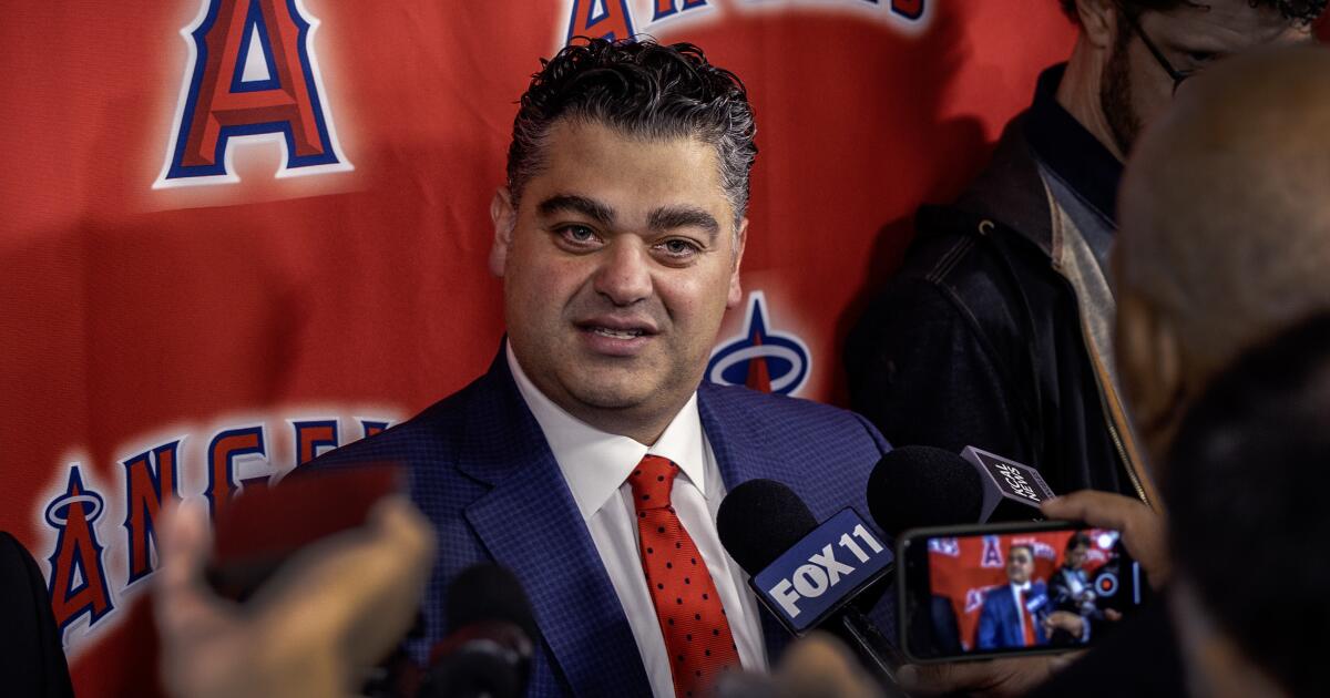 Angels fire general manager Perry Minasian, appoint interim GM