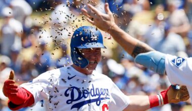 Ryan Ward becomes an unlikely star in Dodger Stadium debut