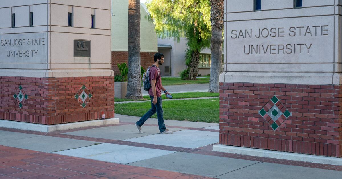 San José State professor fired over Gaza protest will be reinstated