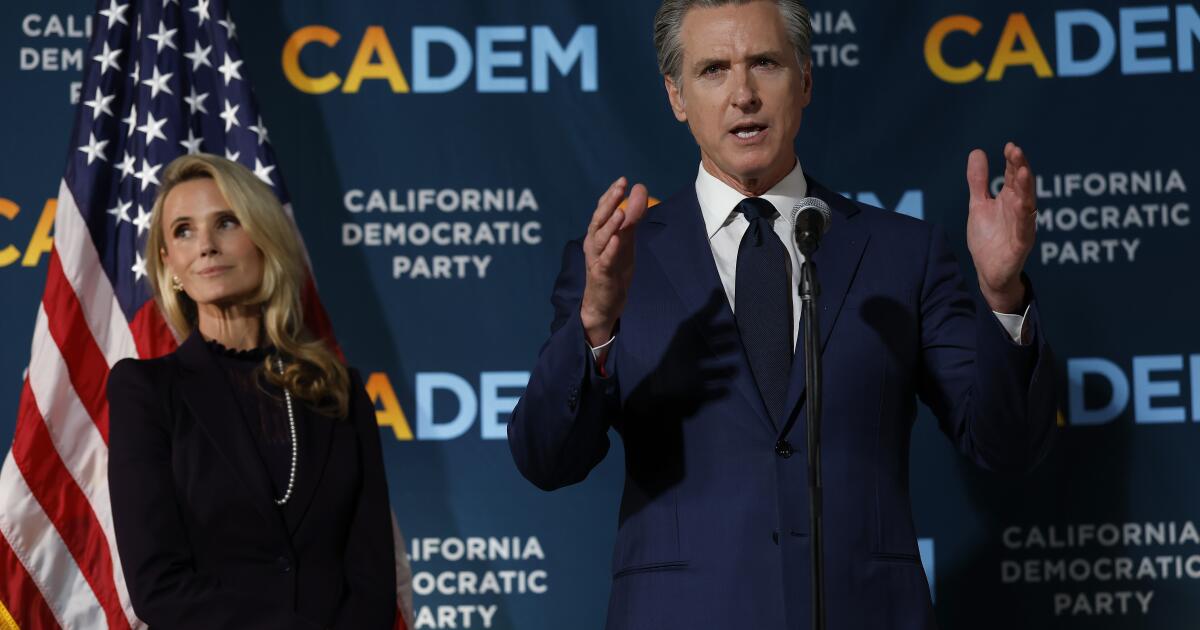 Newsom says DOJ conducting baseless investigation of him, wife at Trump's direction