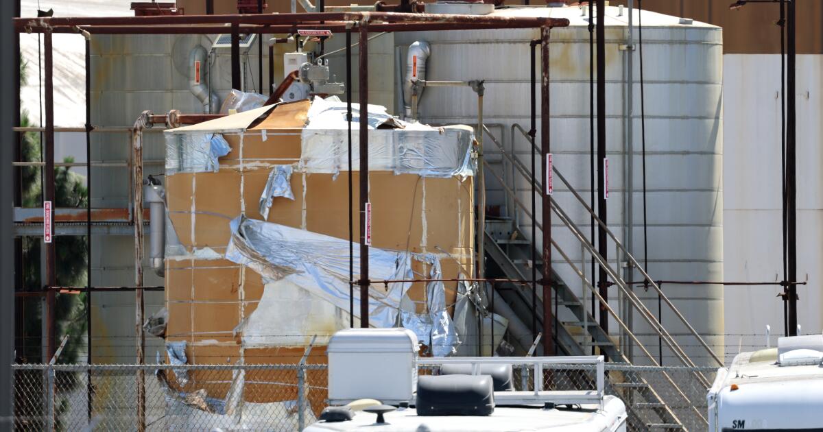 O.C. officials walk back claim of 'no leak' in chemical tank crisis