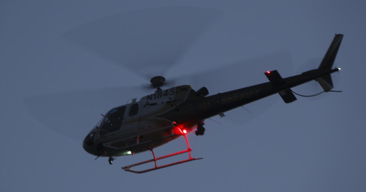 O.C. man downs 2 quarts of Jack Daniel's, shoots at sheriff's helicopter, gets 9-year sentence