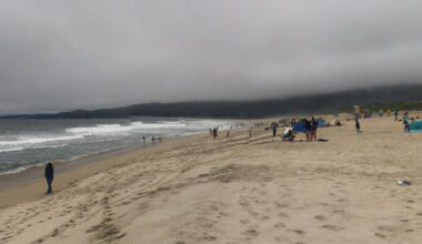 Possibly 'distracted' lifeguard drives over sunbather in Half Moon Bay