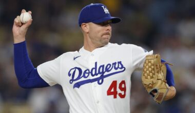 Dodgers place reliever Blake Treinen on the injured list