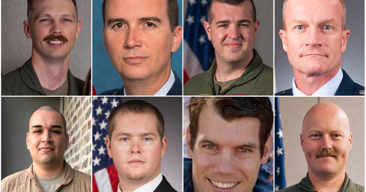 Families of California B-52 crash remember their loved ones