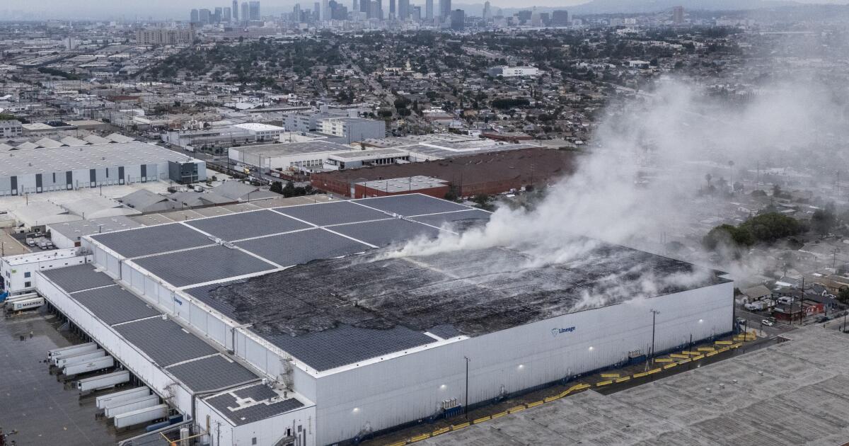 What we know about air quality after massive Boyle Heights fire
