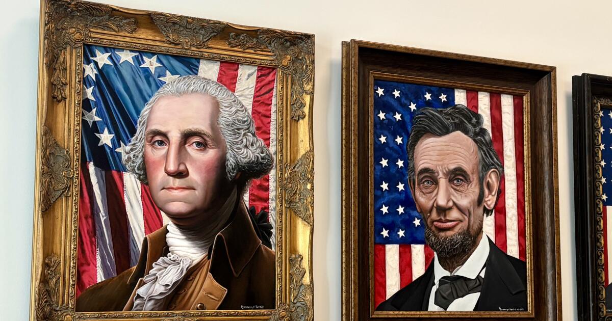 Presidential portraits and the Americana of weathervanes at Hilbert Museum