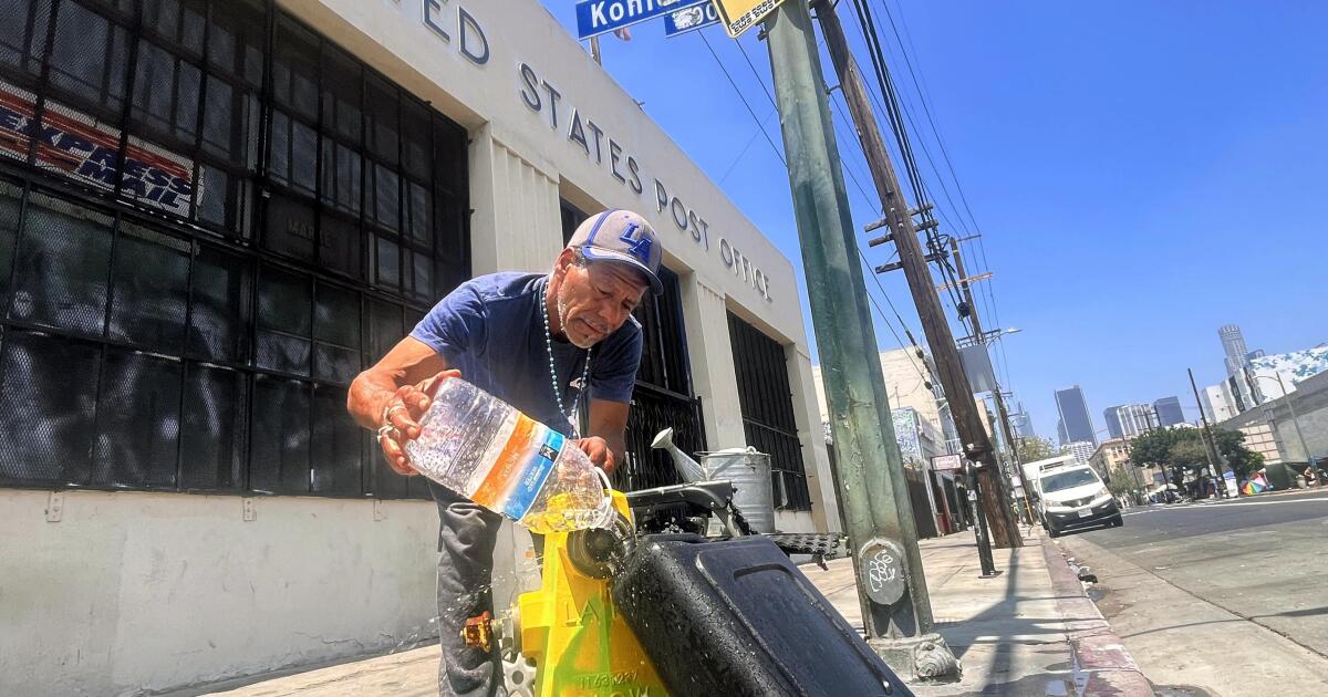 Skid Row's only post office has closed because of safety concerns