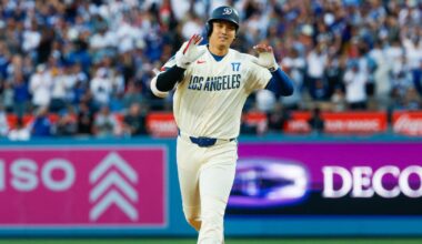 Dodgers score 9 in first, then Yoshinobu Yamamoto shuts down Angels