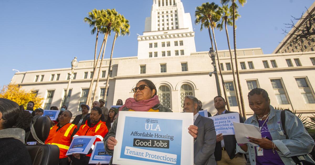 Voters nearly had a chance to gut the 'mansion tax.' Now, L.A. approves $544 million in spending