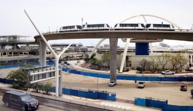 LAX people mover train crawls closer to completion