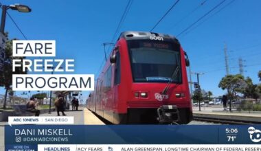 MTS considers a fare freeze proposal for low-income San Diego riders