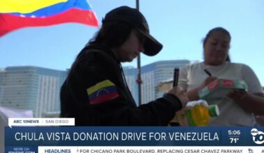 Chula Vista donation drive collects supplies for Venezuela earthquake victims