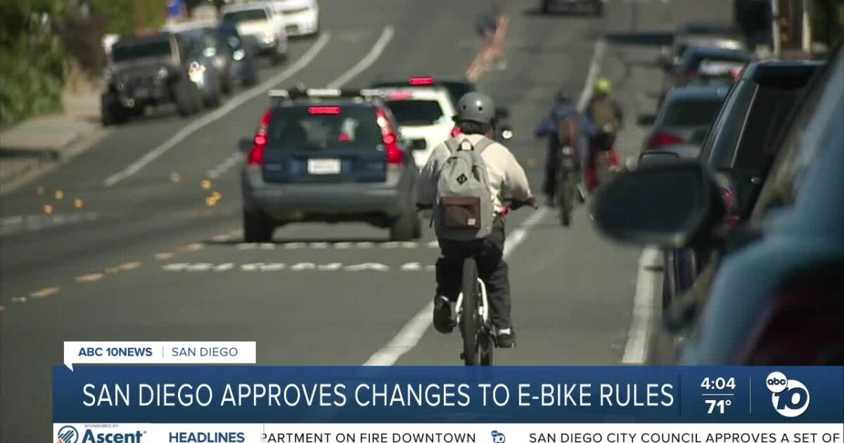 San Diego approves new e-bike safety rules targeting youth riders