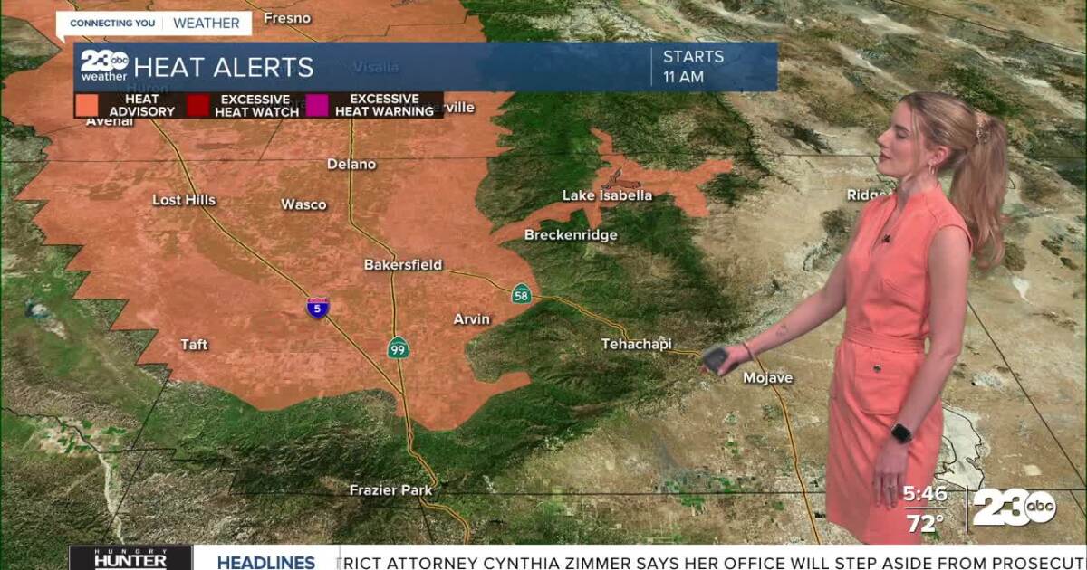 Heat Advisory starts Thursday with little relief in sight