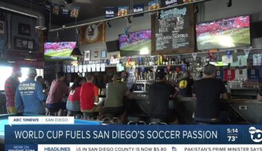 World Cup excitement hits San Diego as the city's soccer fan base grows