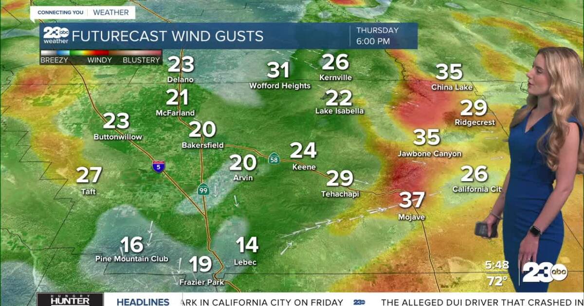 Wind set to pick up as cooler air arrives this weekend