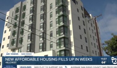 New affordable housing complex in Hillcrest fills up in 5 weeks