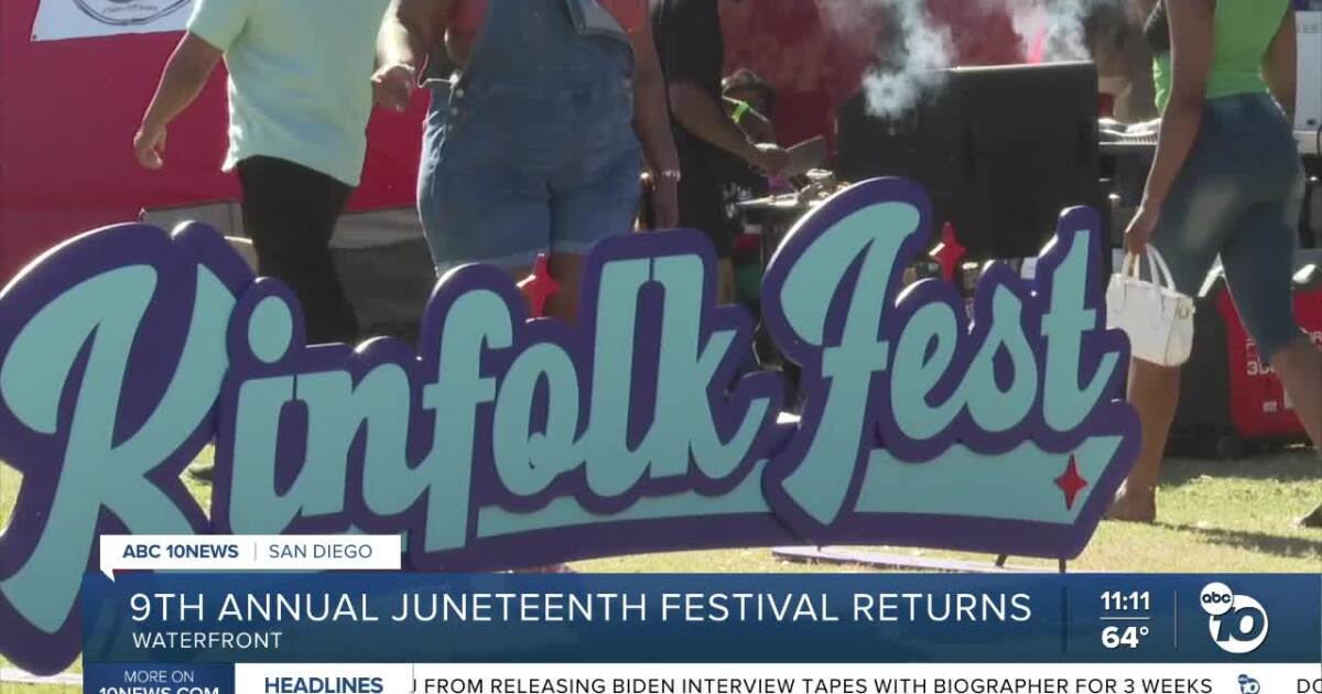 Kinfolk Fest marks Juneteenth with culture and community in San Diego