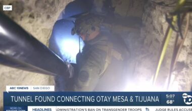 Four charged after suspected cartel tunnel found in Otay Mesa
