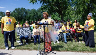 How well has Chicago protected residents near the Obama Center from getting pushed out?