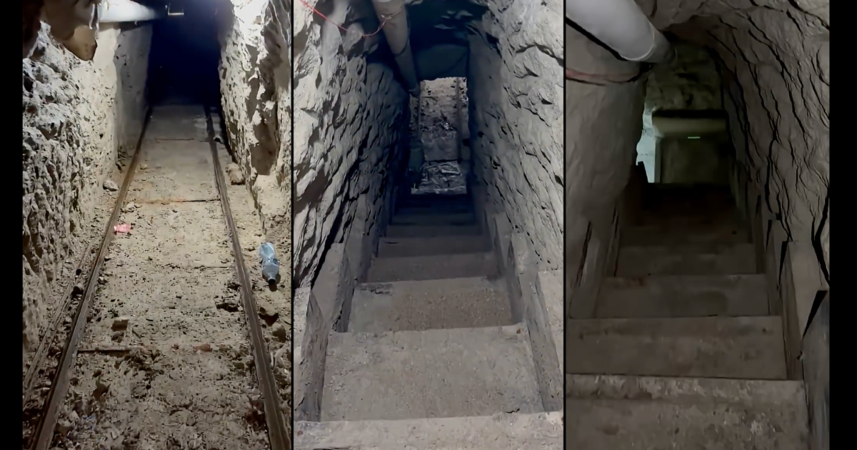 Suspected cartel tunnel stretching to Mexico found beneath store in San Diego