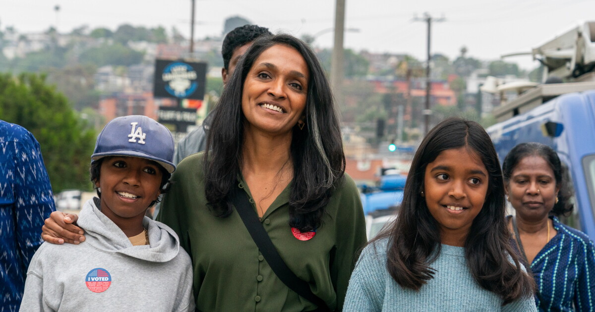 Reality TV figure slipping down in Los Angeles mayor's race