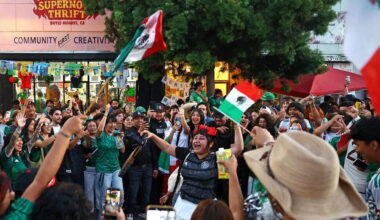 Soccer-In Los Angeles, Mexico Fans Make Every World Cup Game Their Own