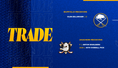 Sabres acquire defenseman Zellweger from Ducks
