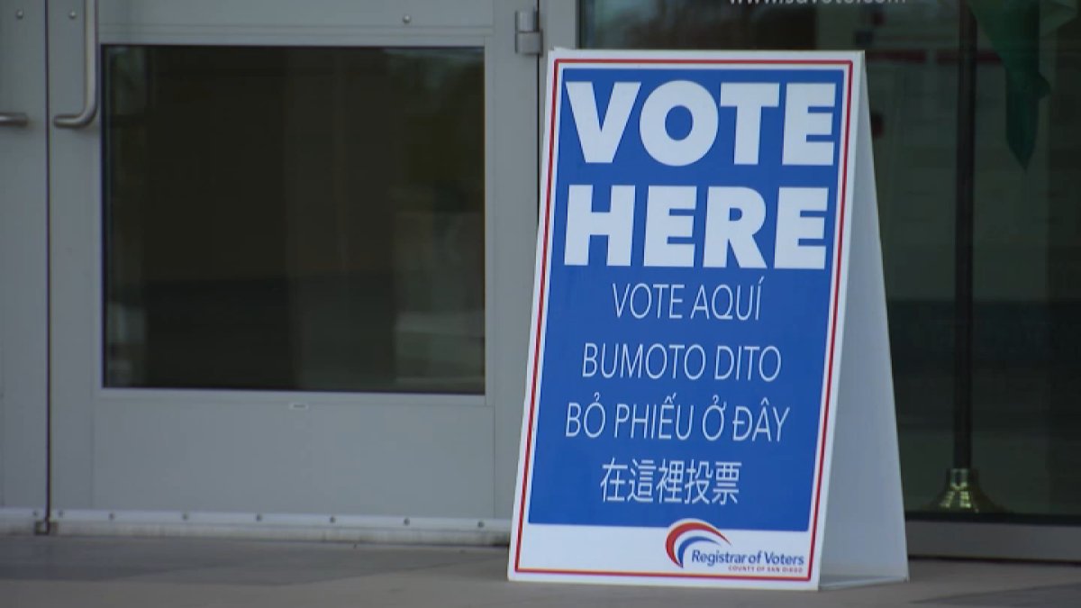 More than 200 vote centers open across San Diego County for early voting in primary election – NBC 7 San Diego