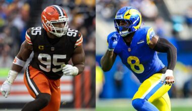 Browns trade Myles Garrett to Rams for Jared Verse, first-round pick in blockbuster deal