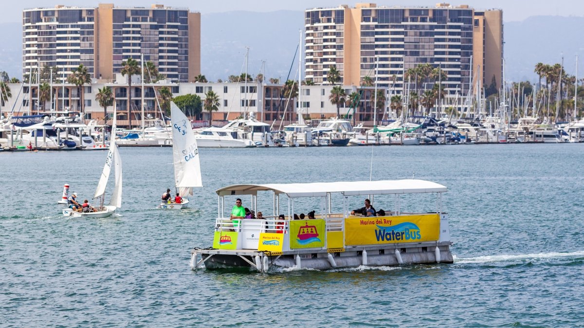 Splashy news: Marina del Rey’s $1 WaterBus rides are back for the summer season – NBC Los Angeles