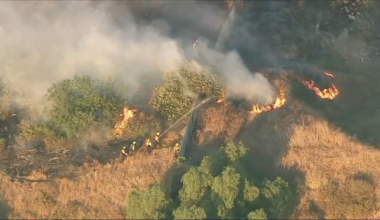 Brush fire burns in West Covina, officials say – NBC Los Angeles