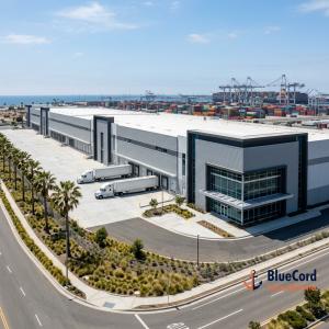 The new 72,000 square foot BlueCord Lexa Marine logistics and secure storage hub in Long Beach, California.