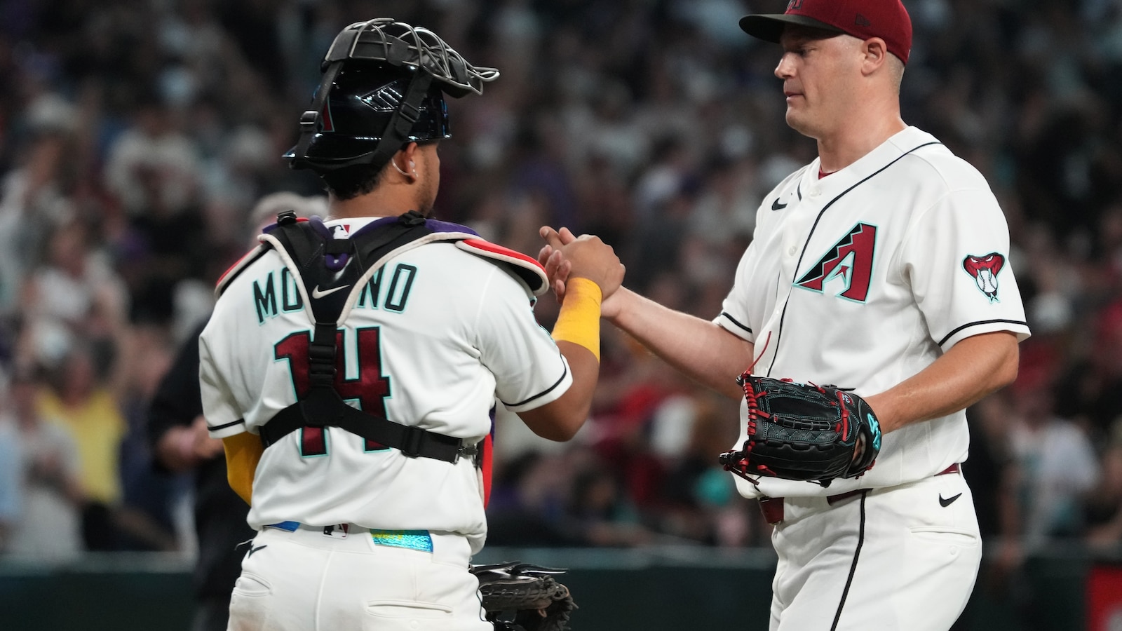 Pavin Smith's 1st homer of the season lifts the Diamondbacks over the Angels 4-3
