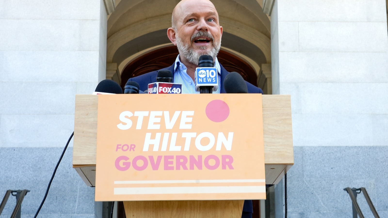 Steve Hilton, top Republican hopeful for California governor, says the state has lost its way
