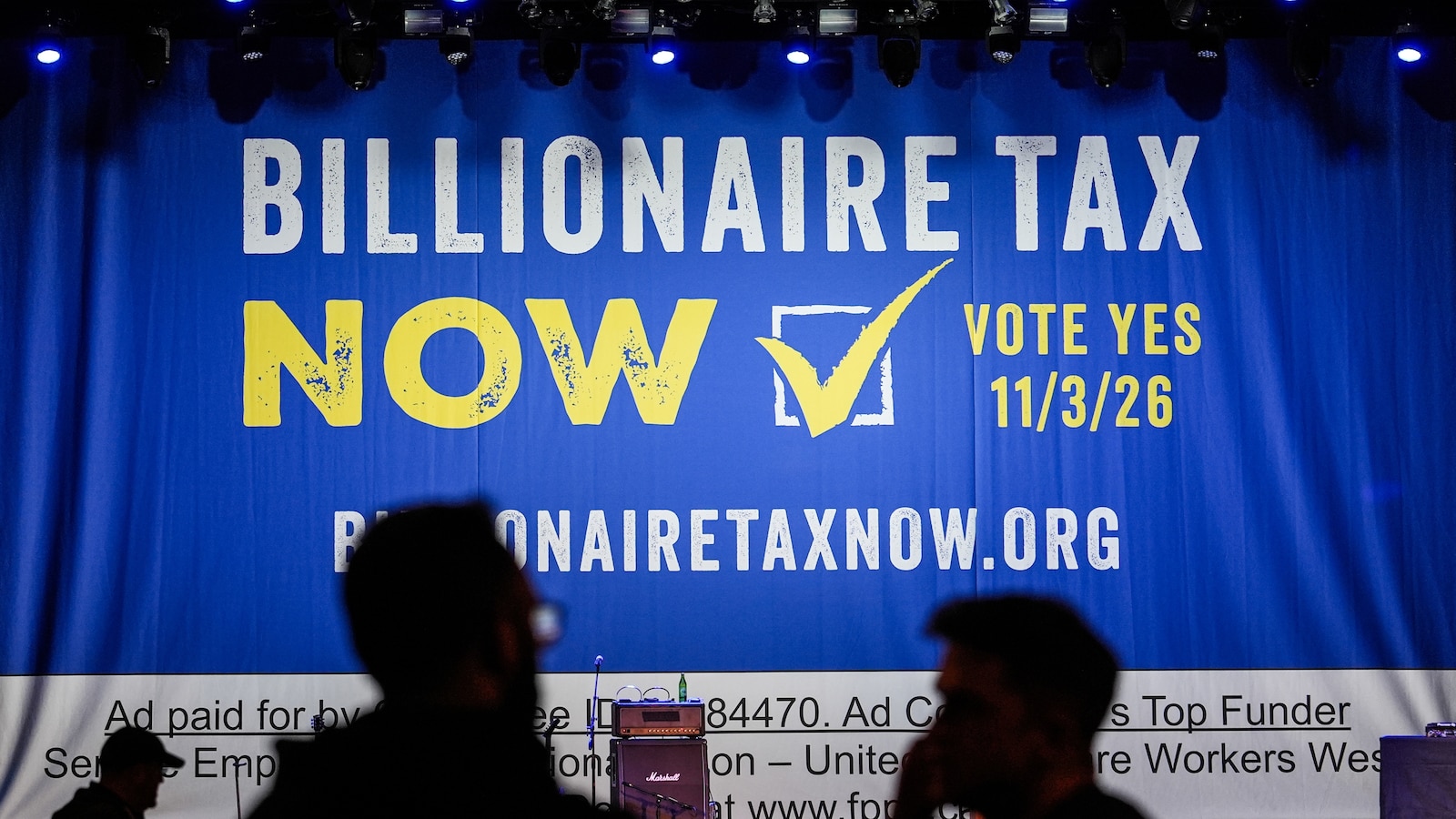 California voters will consider a measure in November to raise taxes on billionaires
