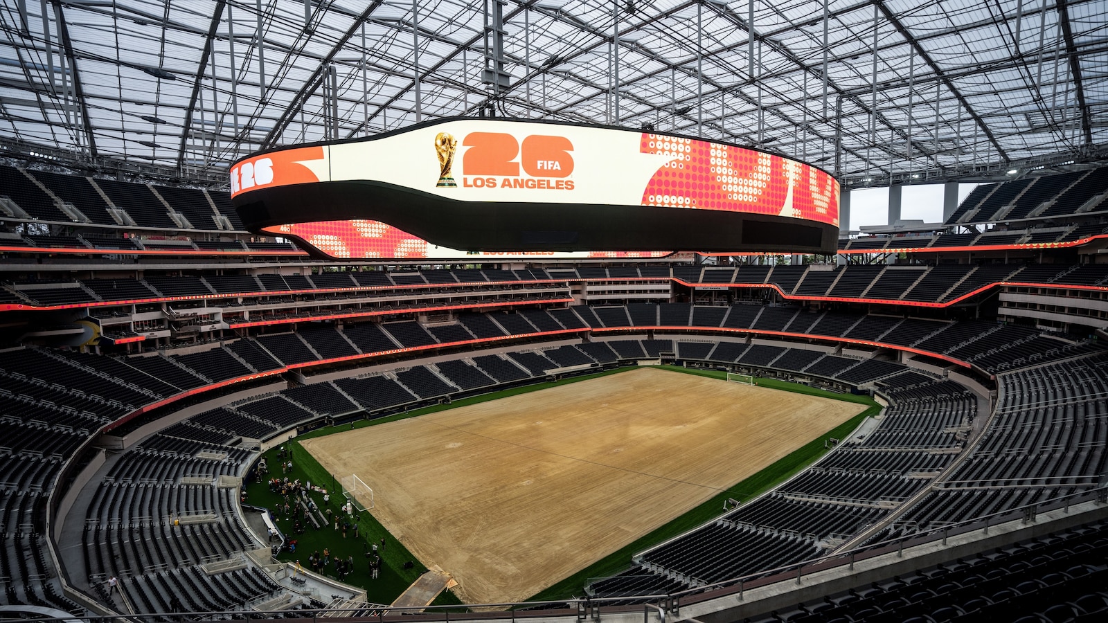 Stadium workers near Los Angeles vote to authorize a strike days before the World Cup begins