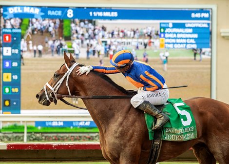 Journalism Digs Deep to Take San Diego Handicap