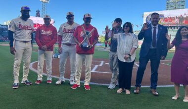 Los Angeles Angels, Mike Trout Win Prestigious B.A.T. Bobby Murcer Award