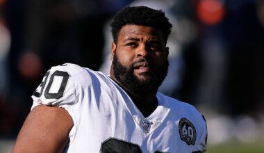 Former Oakland and Las Vegas Raiders DT Johnathan Hankins