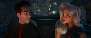 RAY GUNN - Raymond Gunn (Sam Rockwell) and Venus Nova (Scarlett Johansson). Cr: Skydance Animation ©2026
