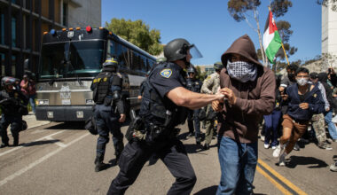 California colleges reveal their military weapons