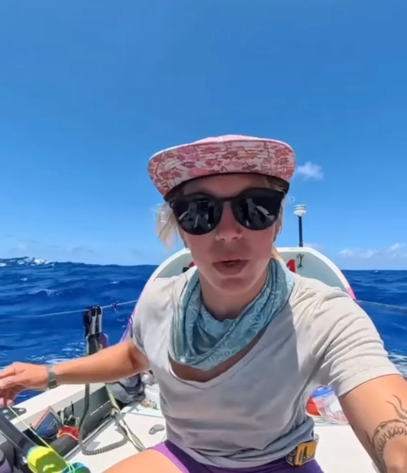 For Pfendler, spending her birthday alone at sea wasn’t unexpected. Instagram/@kelseypfendler